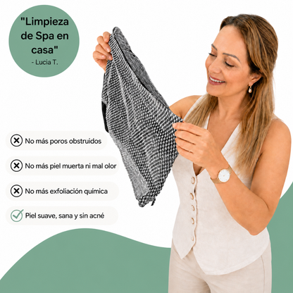 Toalla Exfoliante AntiBacterias Puric