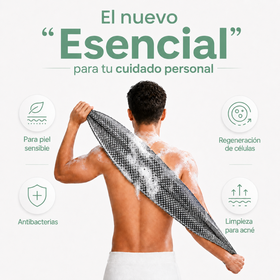 Toalla Exfoliante AntiBacterias Puric