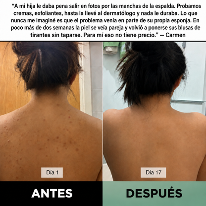 Toalla Exfoliante AntiBacterias Puric
